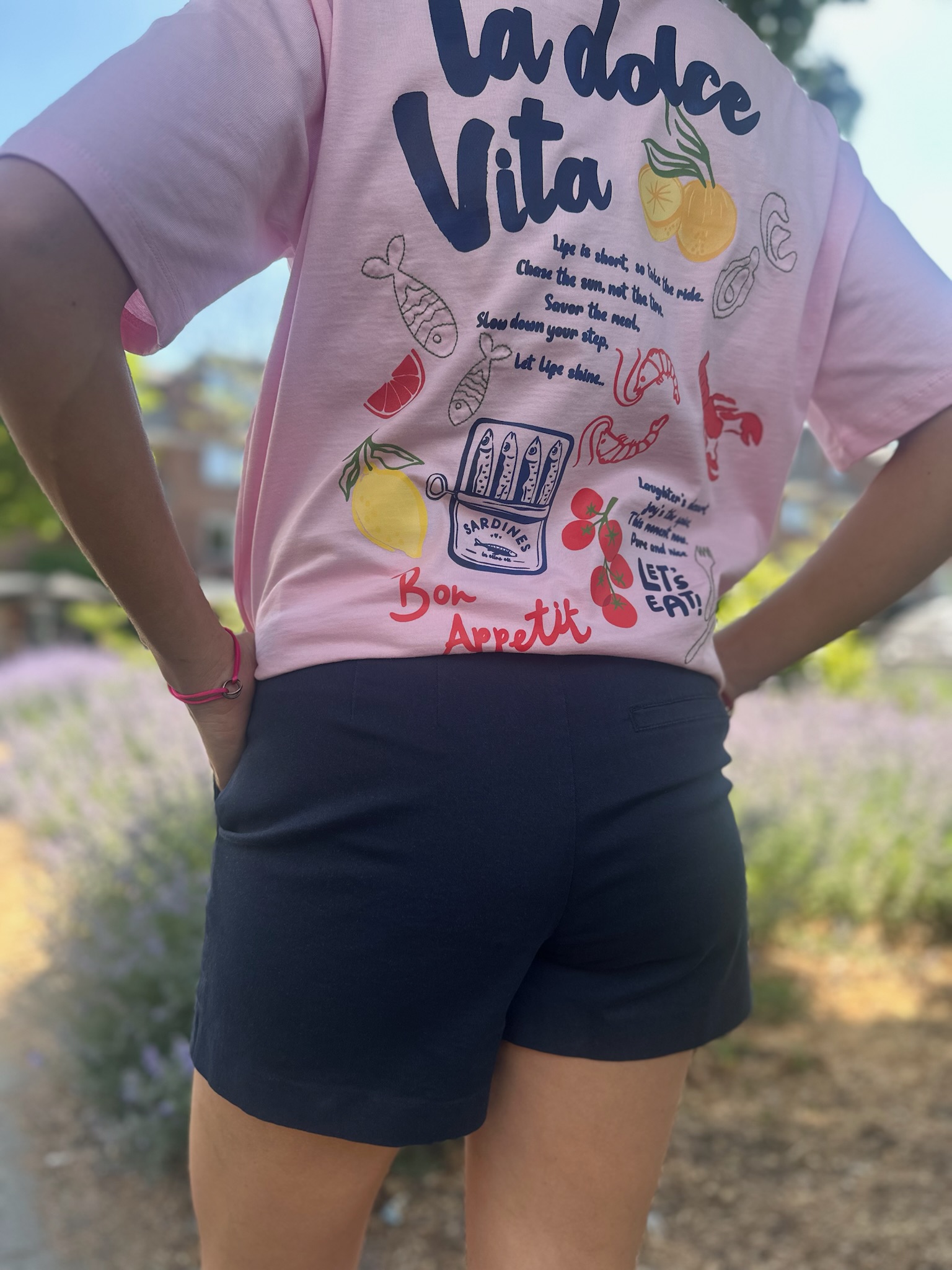 Woven Short Navy