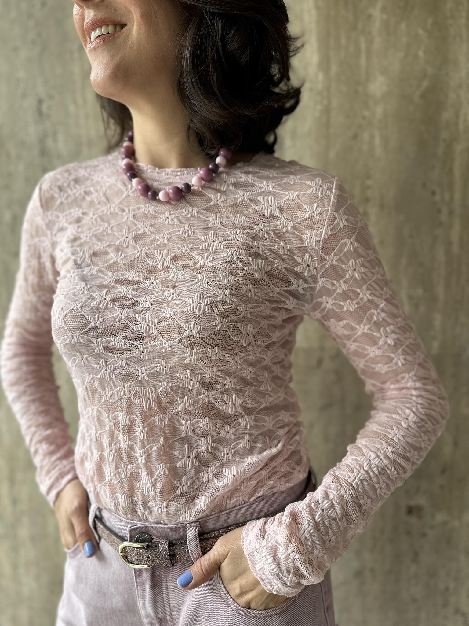 Olea Lace Top