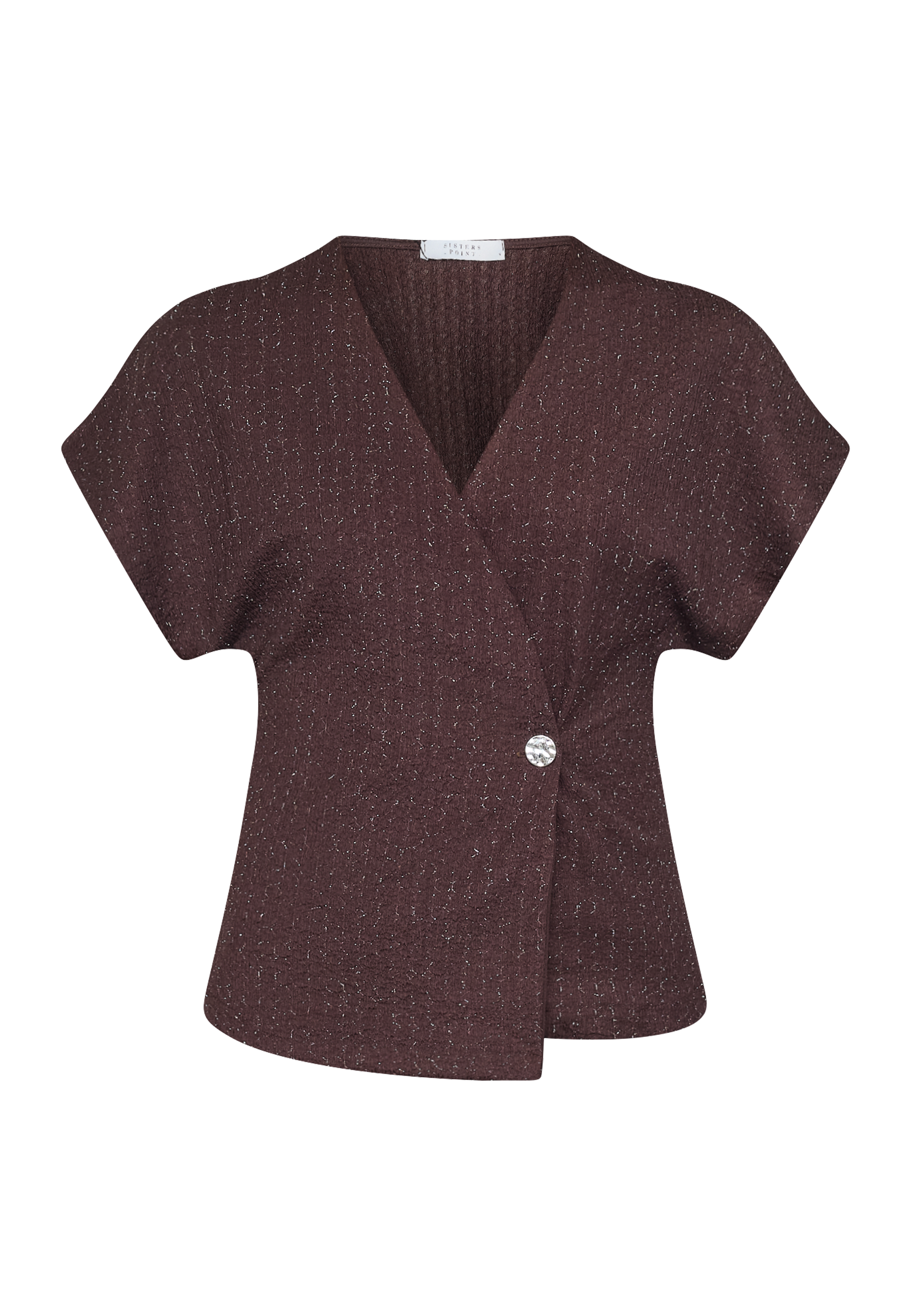 Gevela Vest - Bruin Zilver