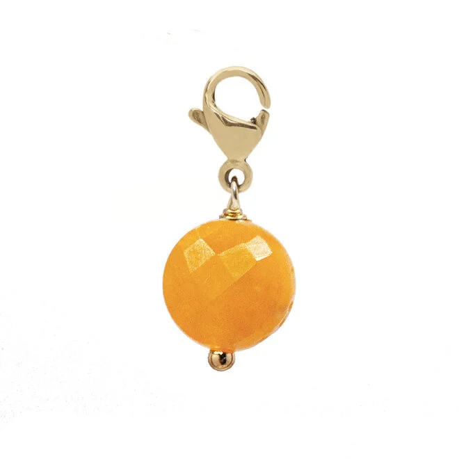 Bedel Facet Plat Gele Aventurijn