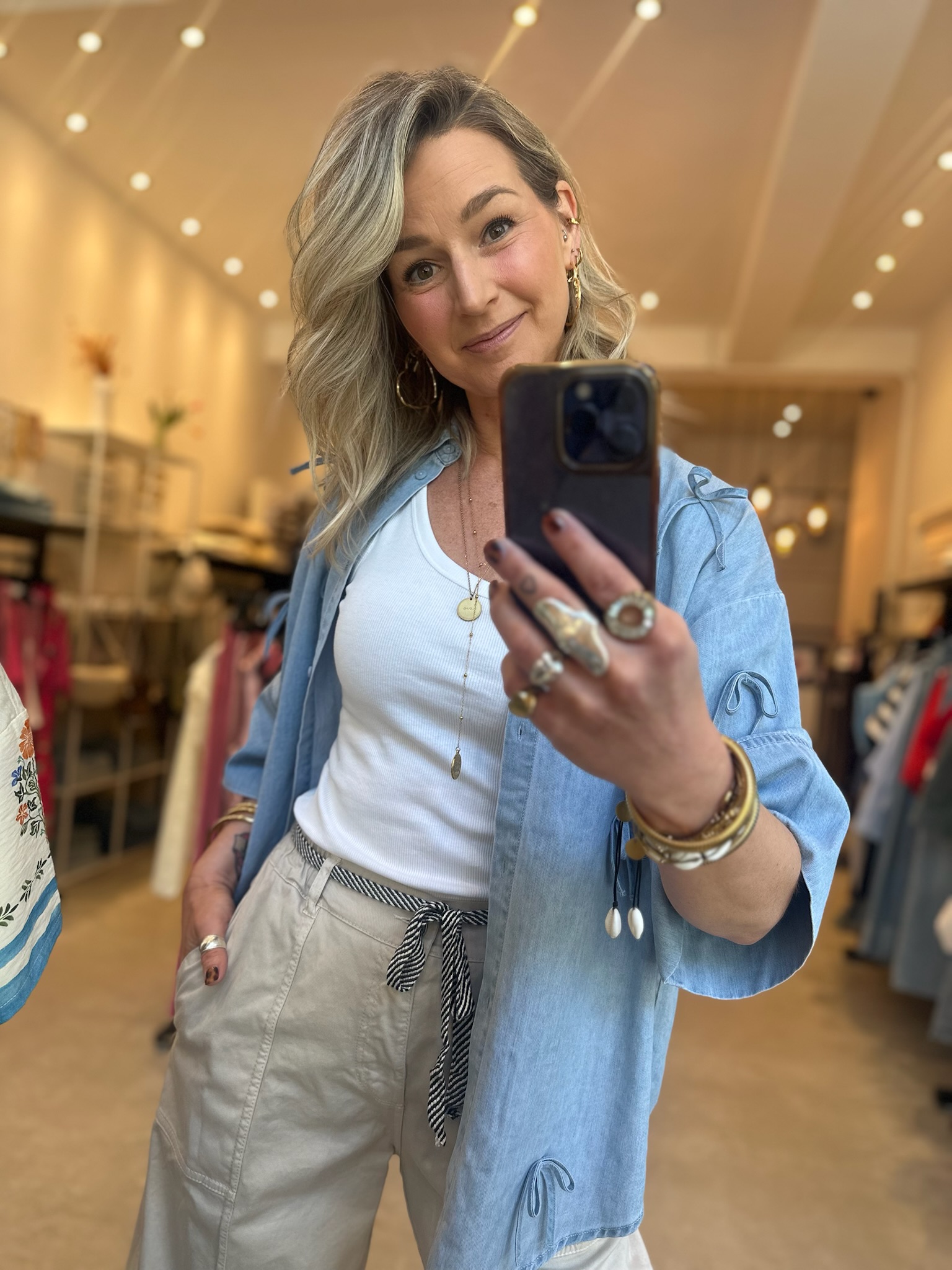 Adelita Aria Bow Blouse