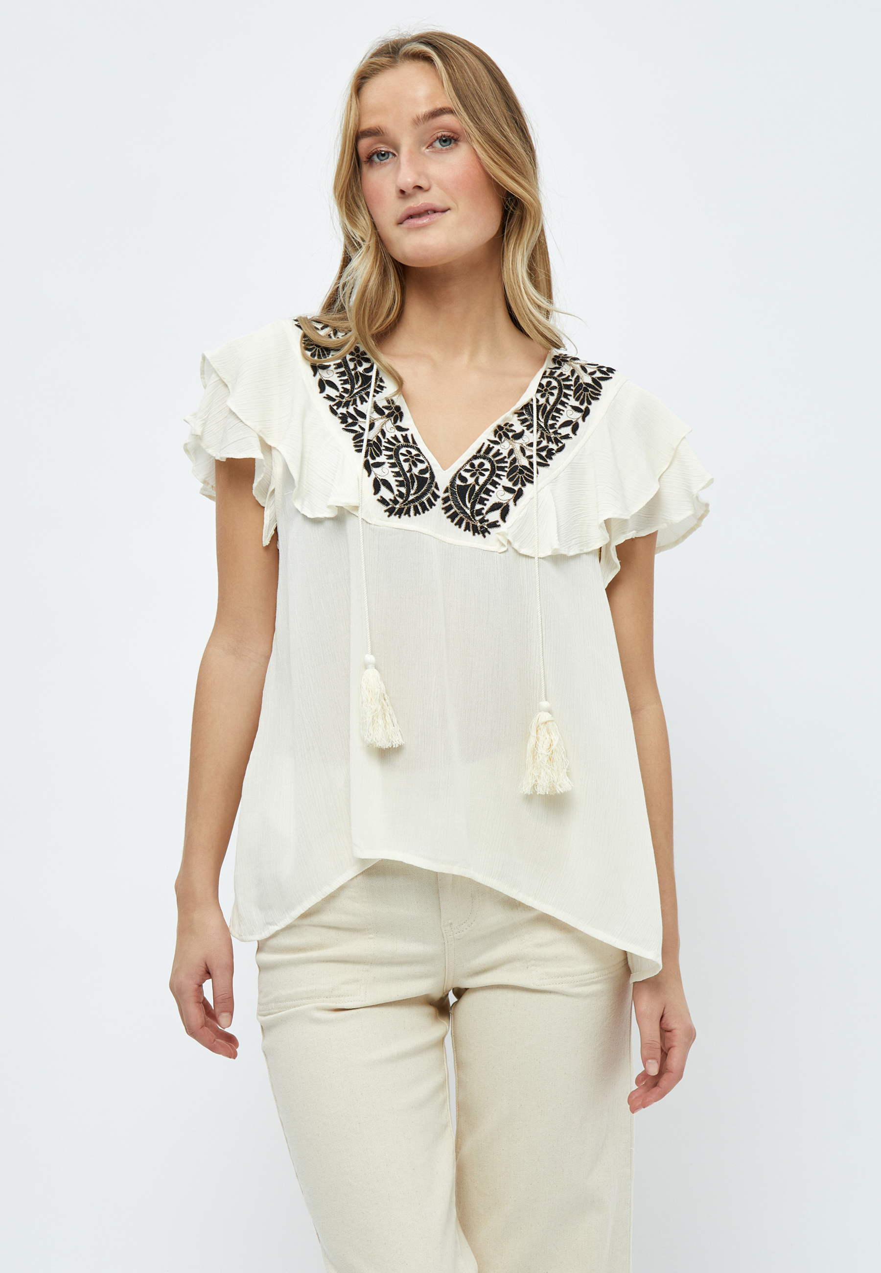 Christa Short Sleeve Blouse